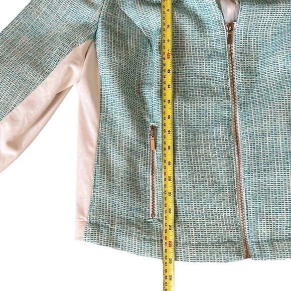 Lane Bryant | Tweed Zipper Front Blazer Women’s Sz 18 NEW With Tags - Picture 10 of 12